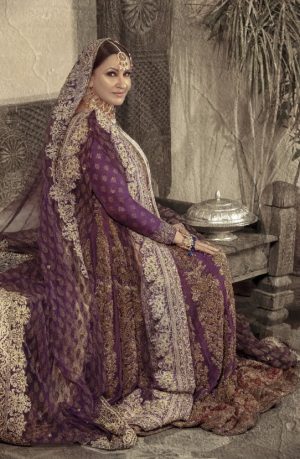 Bridal Gown By Hsy Hassan Sheheryar Yasin Glamorous Threads