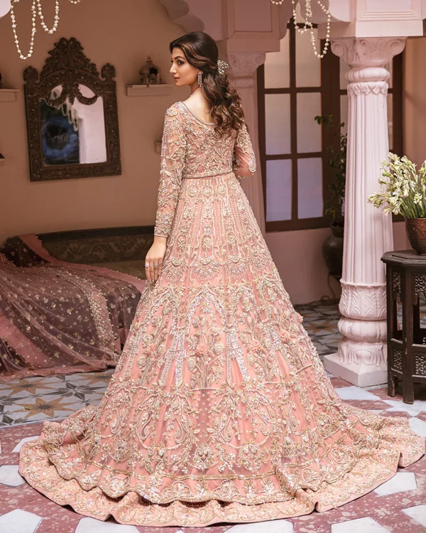 Luxury Bridal Dress B 08 Ghazal By Gulaal - Image 3