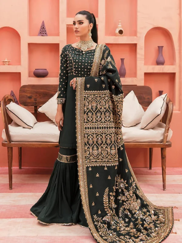 Gl Ws 22v1 33 Shirt And Gharara By Gulaal