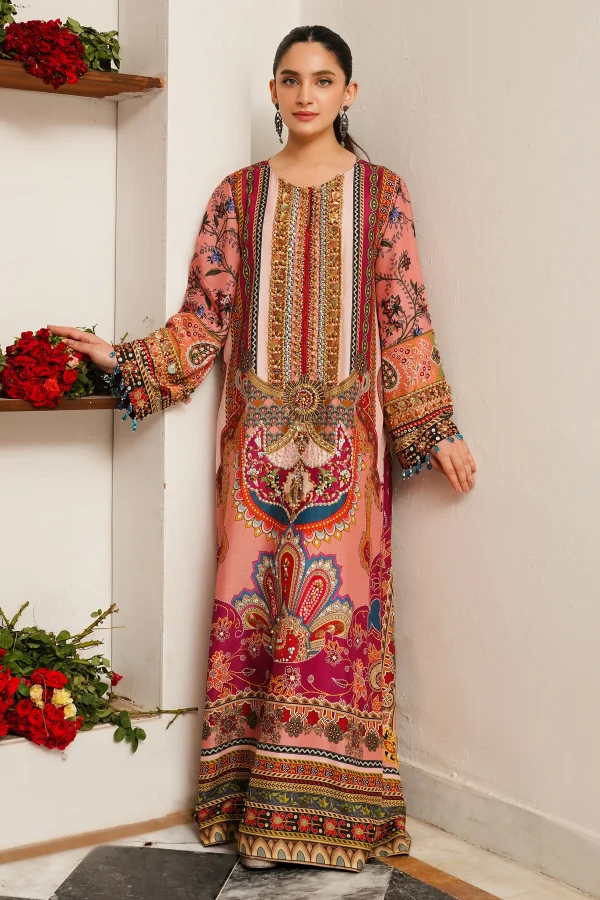 Eastern Majesty Kaftan (d-01) By Ammara Khan - Image 5