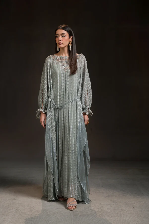 Uber Glam Kaftan (d-07) By Ammara Khan